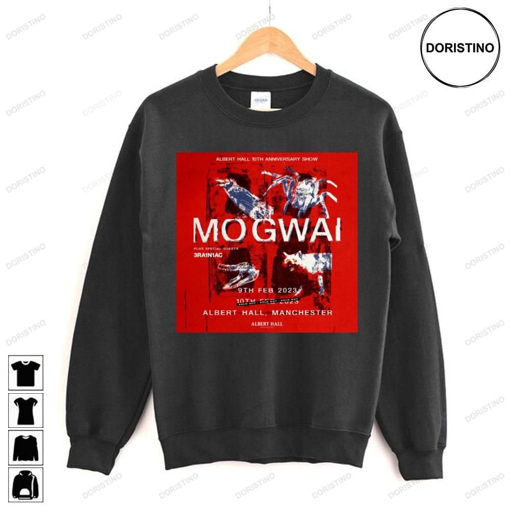 Albert Hall 10th Anniversary Show Mogwai Limited Edition T-shirts